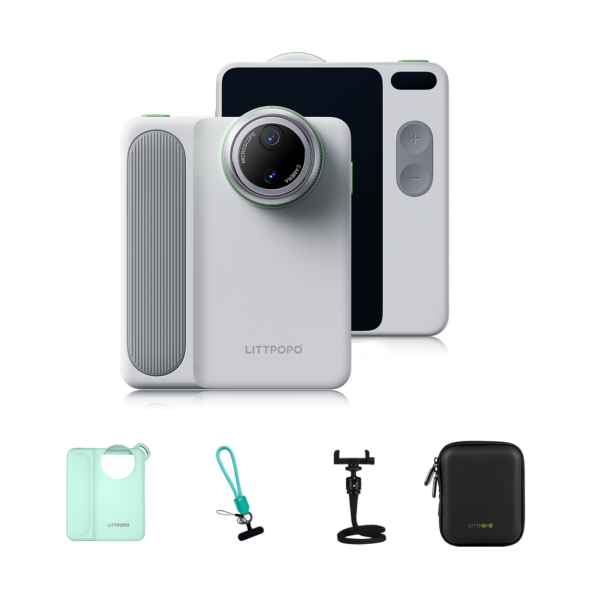 Littpopo MicroCam X1 - Point and Shoot Camera With 40X Magnification Micro Mode