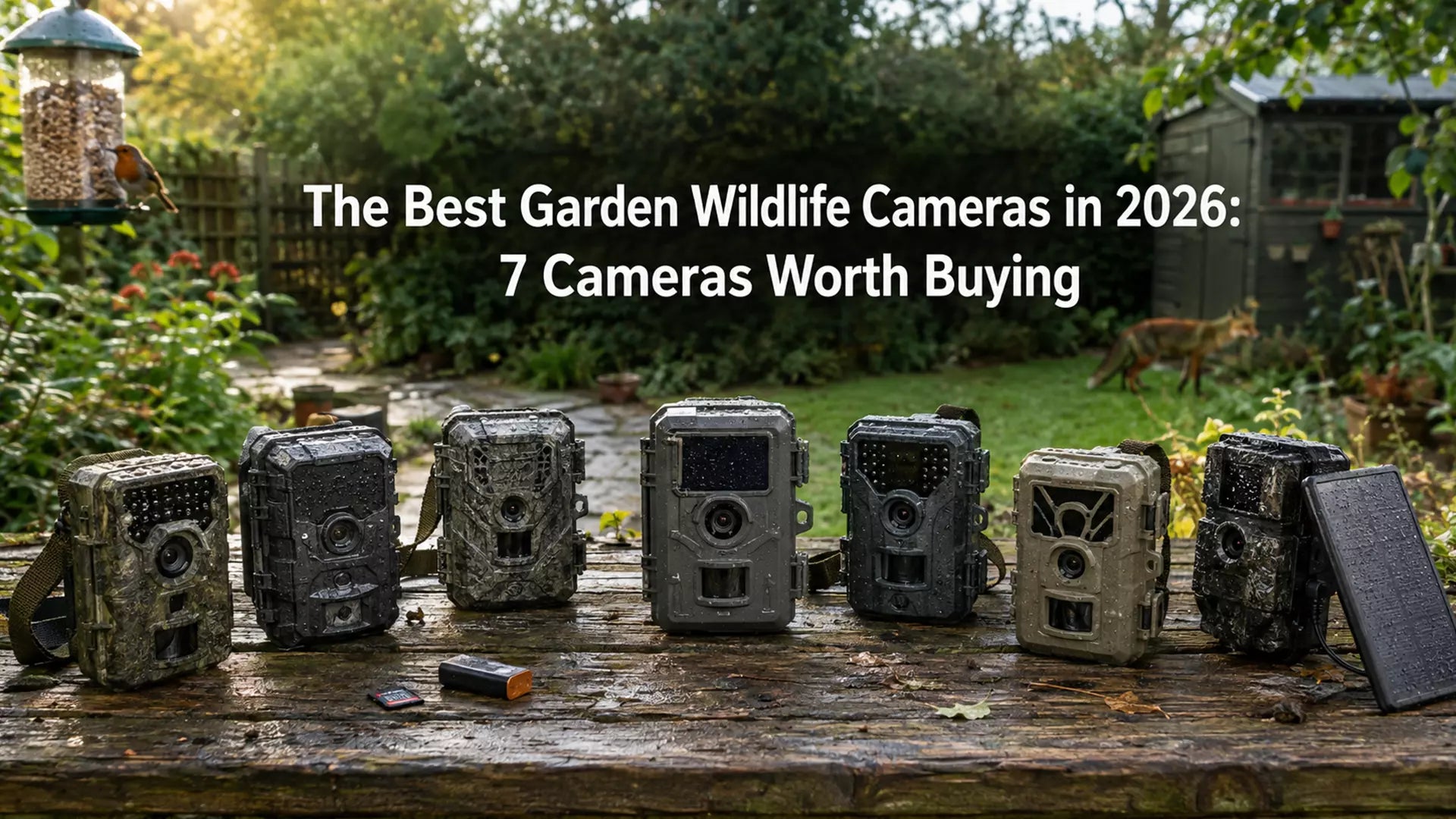 The Best Garden Wildlife Cameras in 2026: 7 Cameras Worth Buying