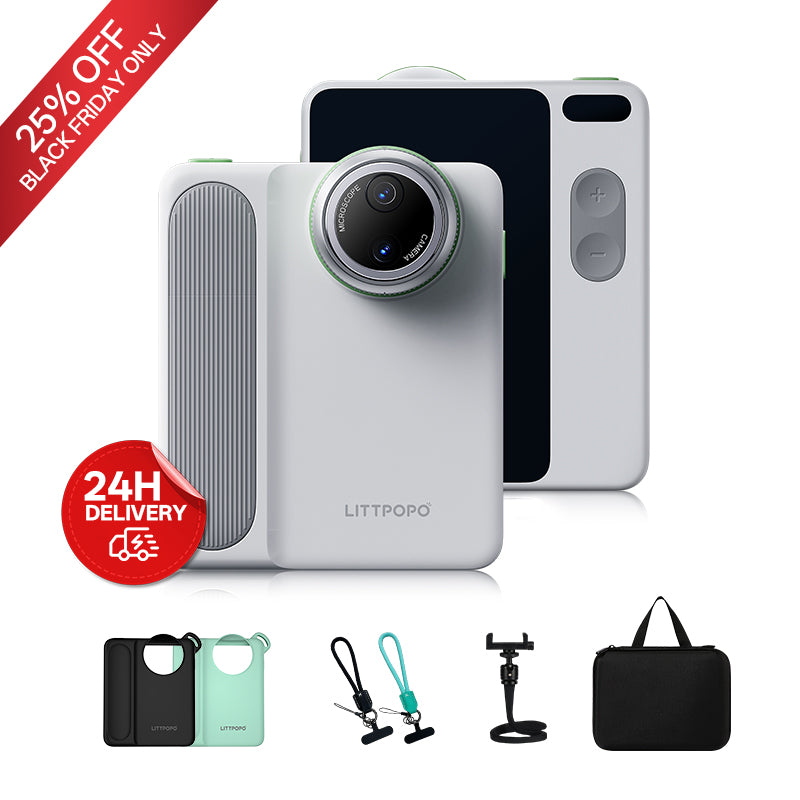 Black Friday | MicroCam X1 Deluxe Package (64GB/128GB)
