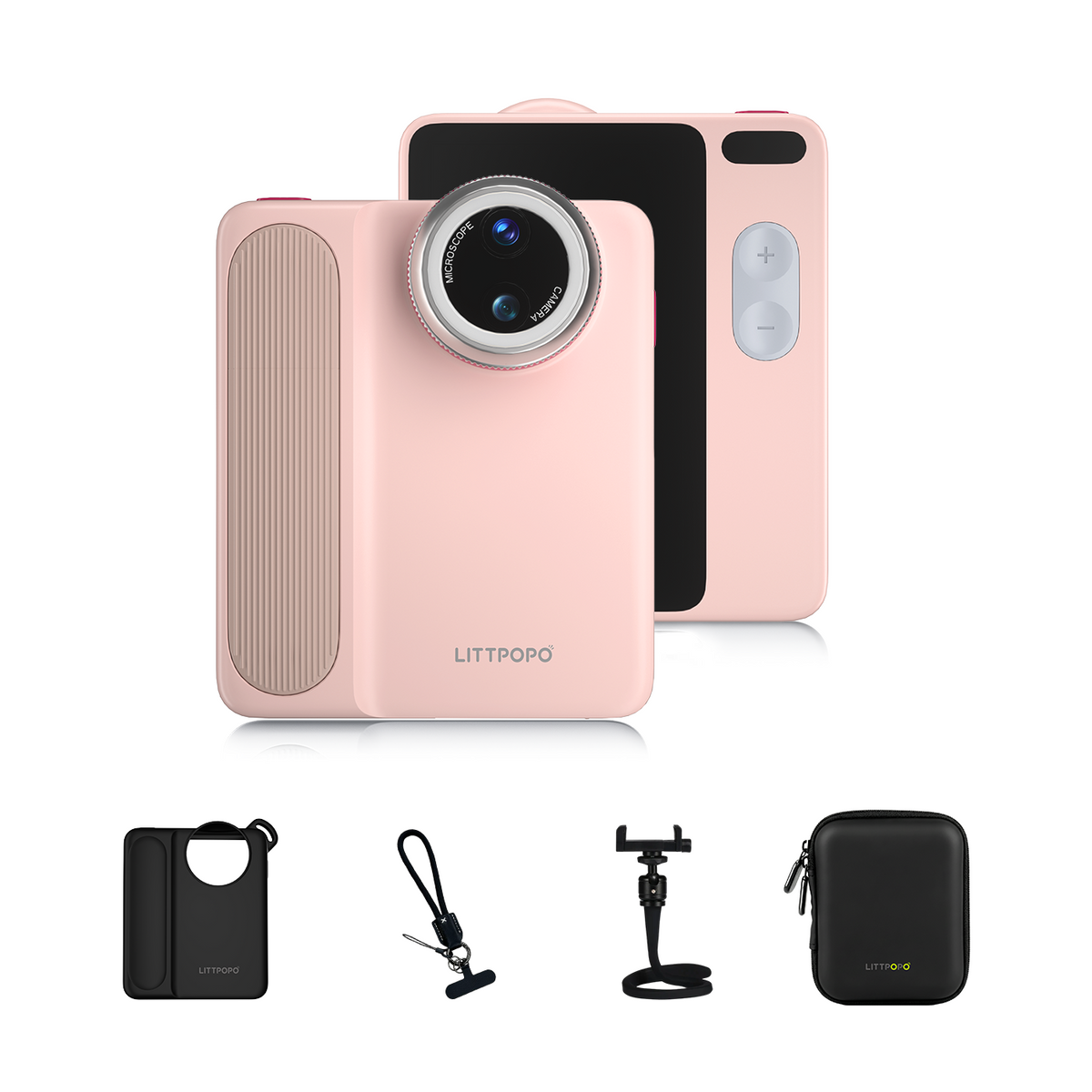 Littpopo MicroCam X1 - Point and Shoot Camera With 40X Magnification Micro Mode