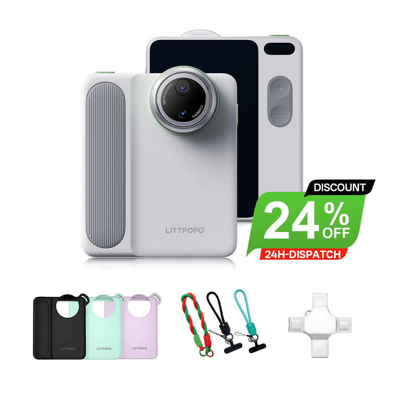 MicroCam X1 – 4K Pocket Camera Set of Four